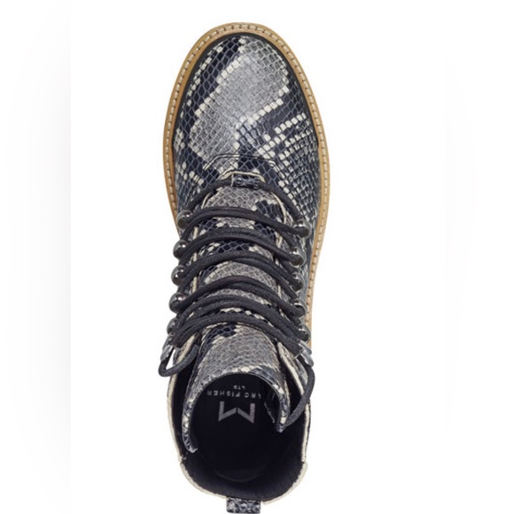 Marc Fisher Izzie 2 Snakeskin Boots 7.5 - Picture 4 of 5